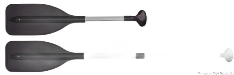 Mini pagaia telescopica
