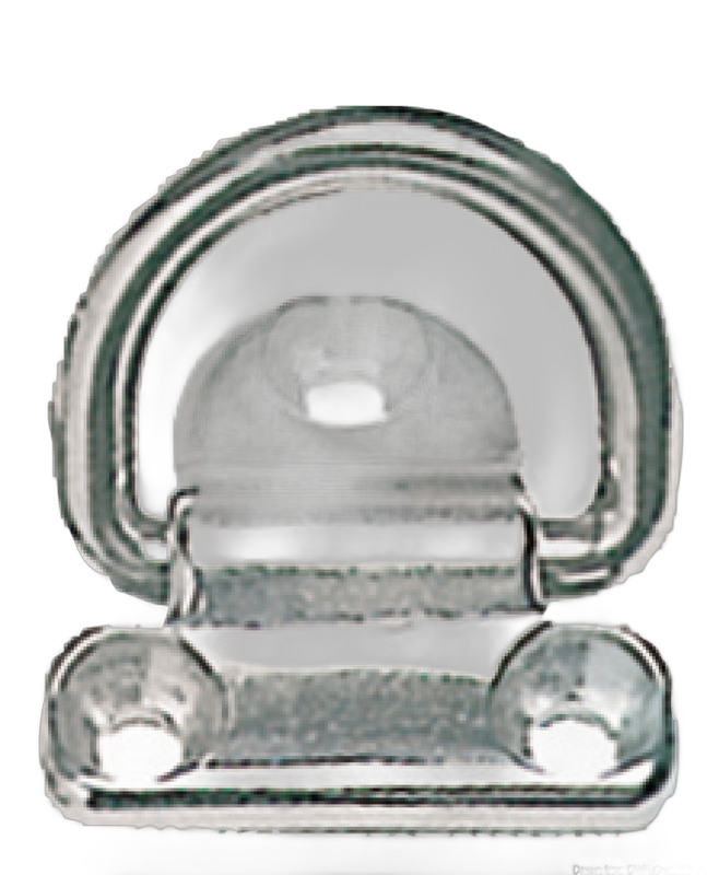 Anello abbattibile in acciaio inox