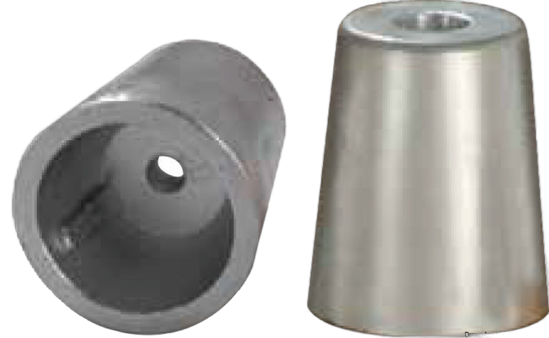 Anodo linee d’asse Radice innesto conico