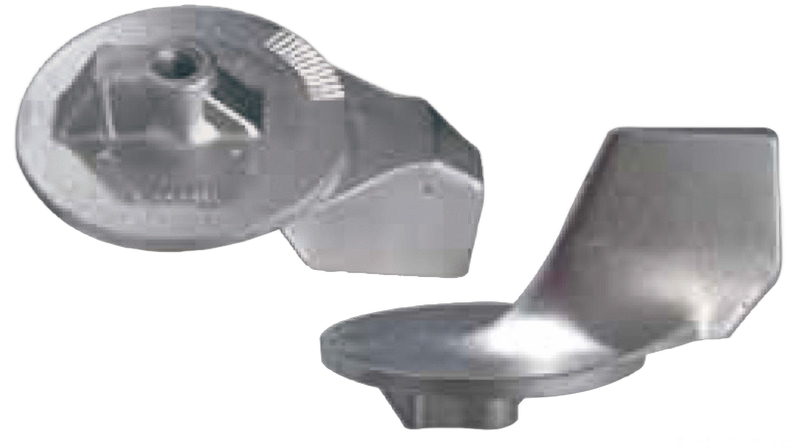 Anodo pinna in zinco 35HP-V6-MCM-SSM II-III-IV-V
