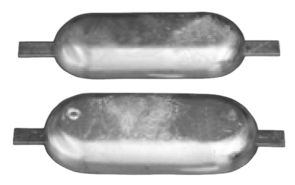 Anodo magnesio da saldare