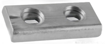Anodo in zinco da imbullonare