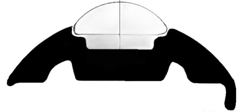 Base per profili Inox