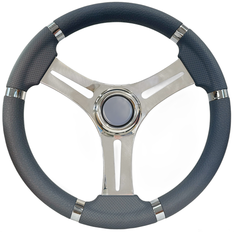 Volante con razze in Acciaio Inox