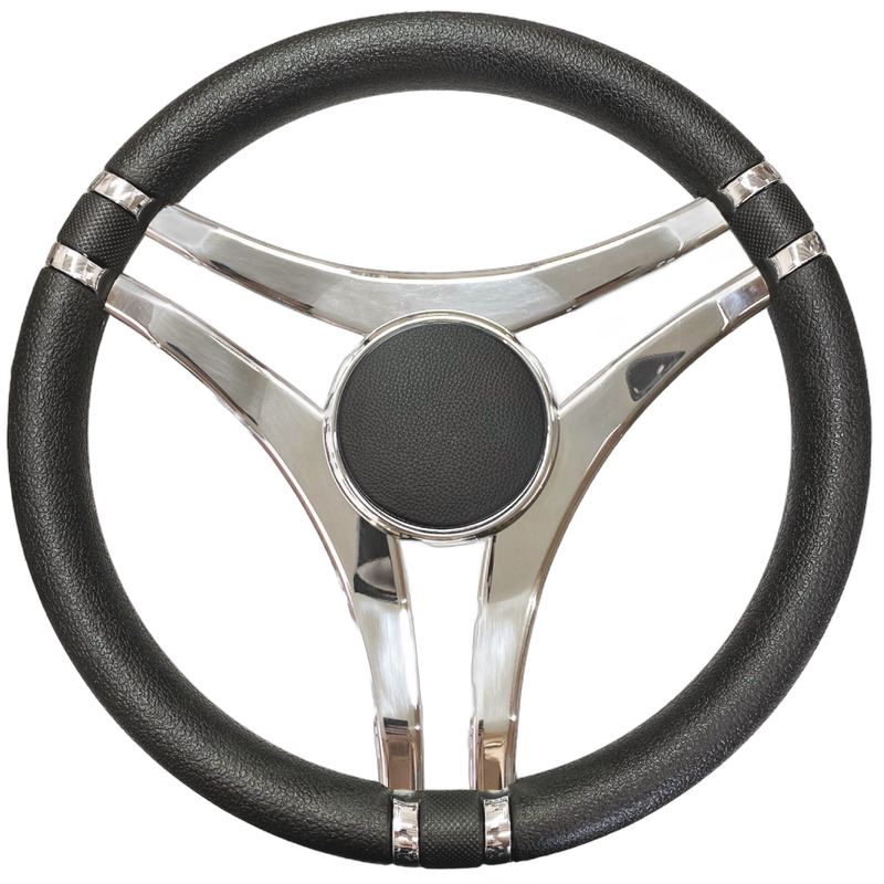Volante Impact con razze in acciaio inox