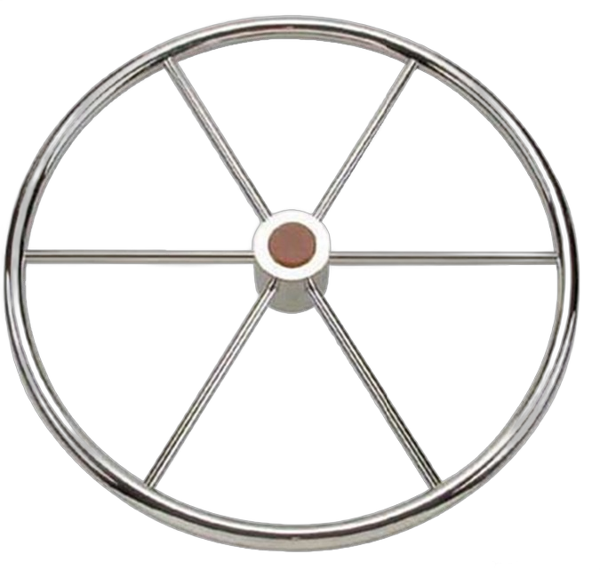 Timone in acciaio inox lucidato a specchio