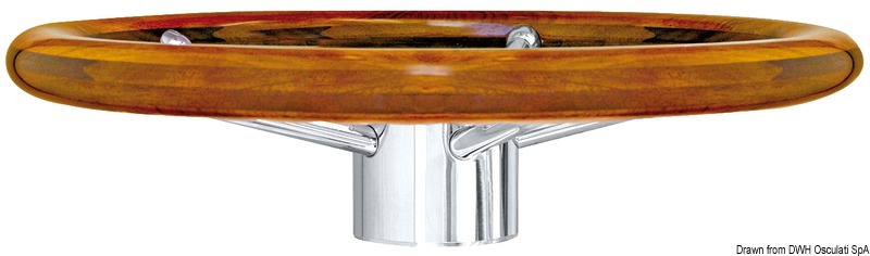 Volante con corona in teak