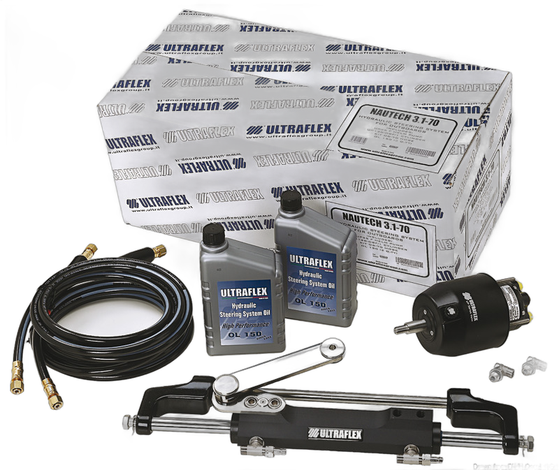 Timoneria NAUTECH max 300 HP in kit