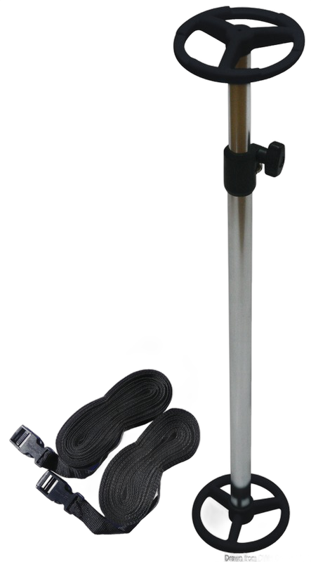 Supporto telescopico per teloni
