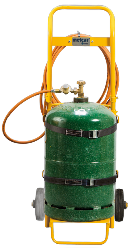 Carrello porta bombola a gas