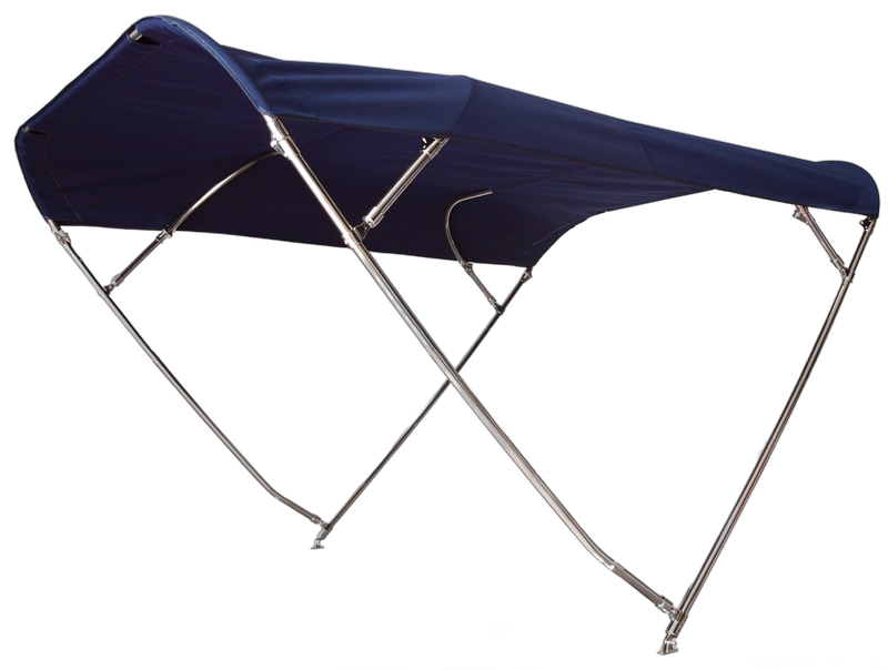 Capottina parasole pieghevole SHADE MASTER FLY INOX DEEPTH, 4 archi