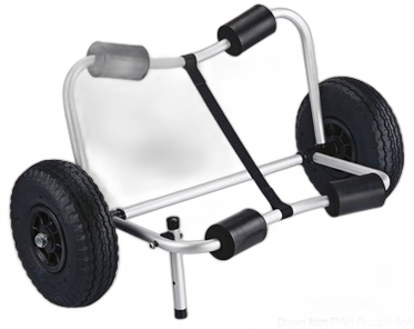 Kayak Trolley pieghevole