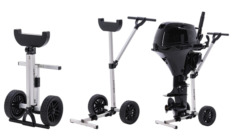 Cavalletto motore ODESEA TX-65 con ruote e pieghevole