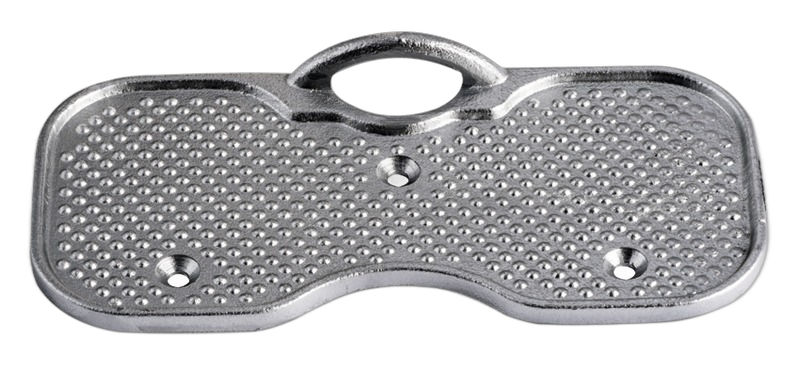Piastra proteggi poppa con anello