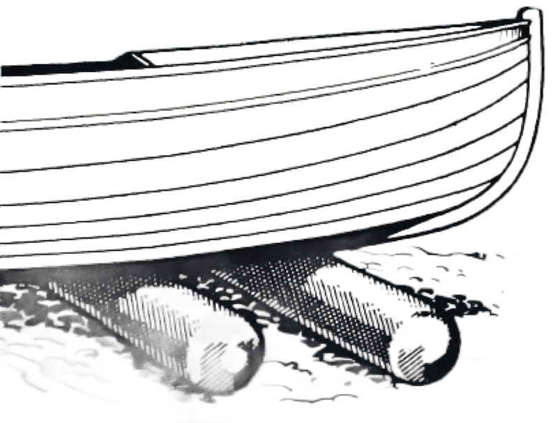 Rullo alaggio per varo scafi Roll Boats