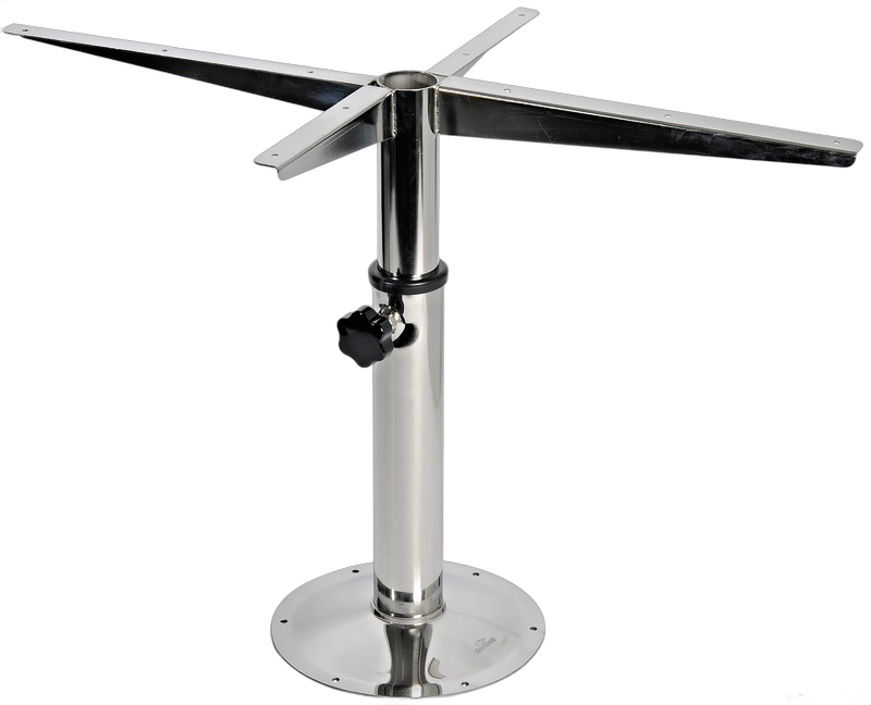 Supporto per tavolo girevole e telescopico