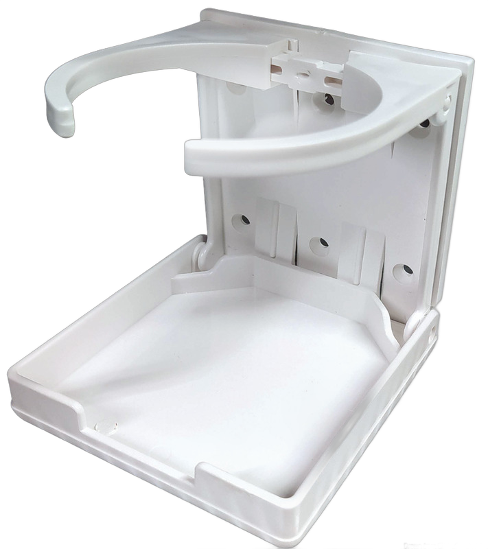 Portabicchieri pieghevole in plastica