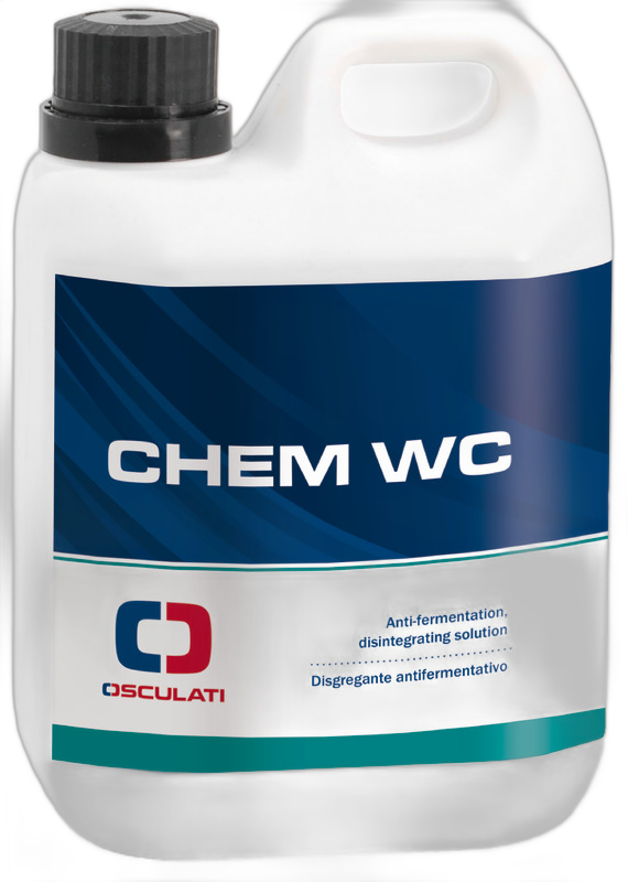 Chem WC - Disgregante antifermentativo per WC chimici e serbatoi acque nere