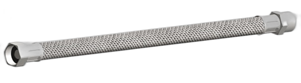 Tubo con treccia Inox per collegamenti scaldabagni