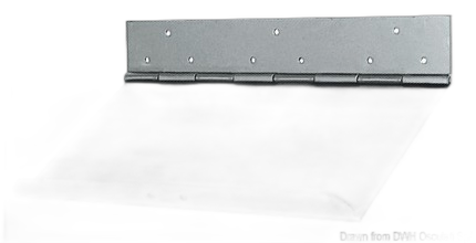 Coppia flap serie Standard con profondità di 230 mm