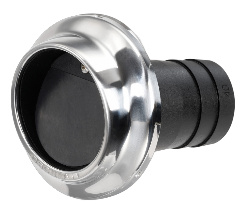 Uscite scappamenti in tecnopolimero ed inox con membrana di non ritorno