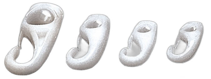 Gancio speciale per elastici