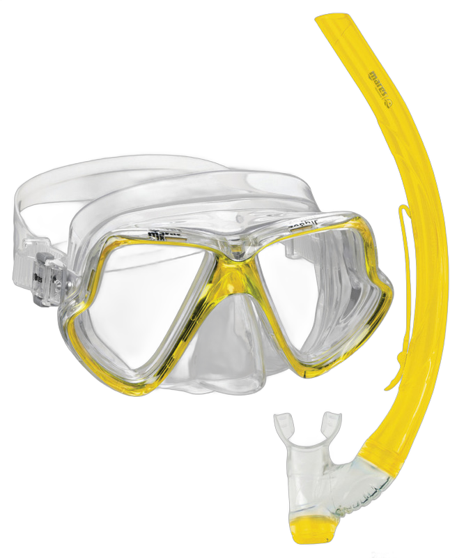 Set maschera e boccaglio MARES modello Zephir