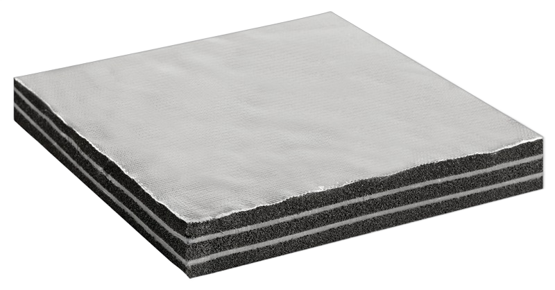 Pannelli fonoassorbenti e fonoimpedenti con tessuto in fibra di vetro ISO 4589-3