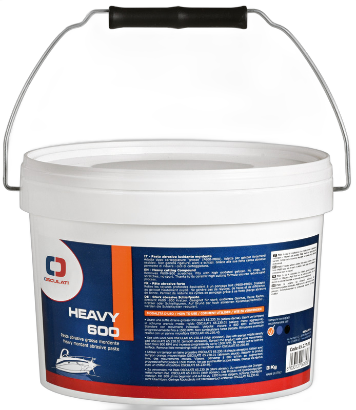 Heavy 600 - Pasta abrasiva grossa mordente