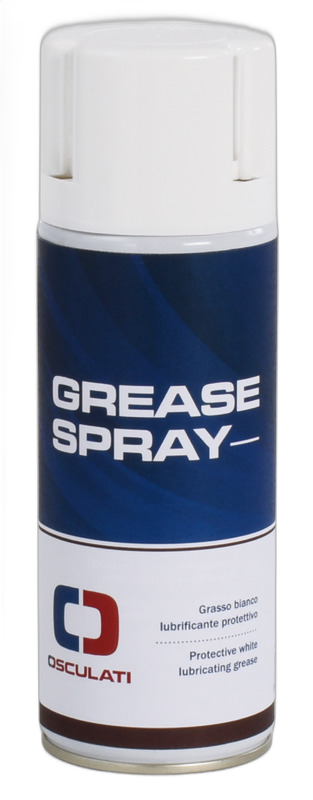 White grease spray