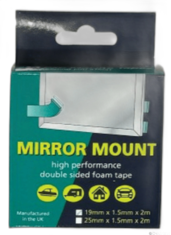 Nastro biadesivo PSP MARINE TAPES per montaggio specchi