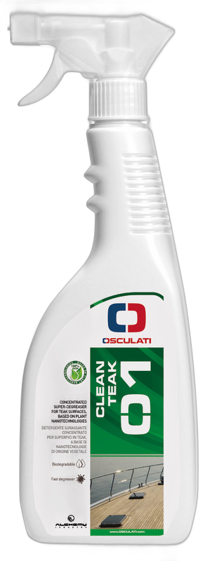 Cleanteak - detergente sgrassante per superfici in teak