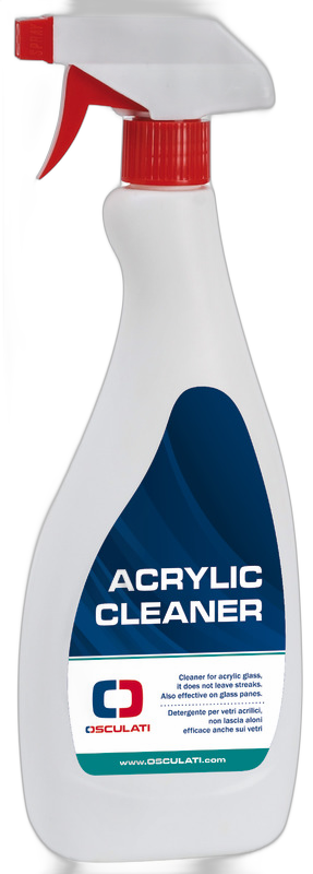 Acrylic cleaner - Detergente per vetri acrilici (policarbonato, plexiglass, ecc.)
