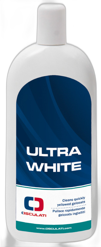 Pulitore rapido Ultra White per gelcoat ingiallito