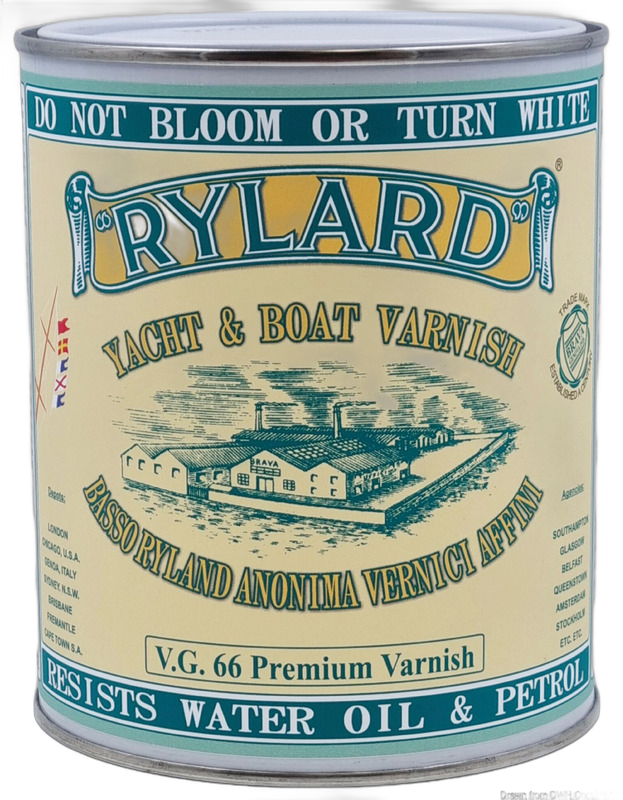 Vernice trasparente per legno RYLARD VG66 Premium