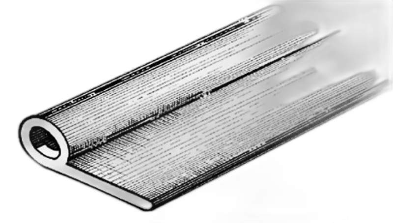 Profilo di finitura in EPDM