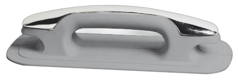 Maniglia per gommoni in EPDM ed inserto in AISI 316
