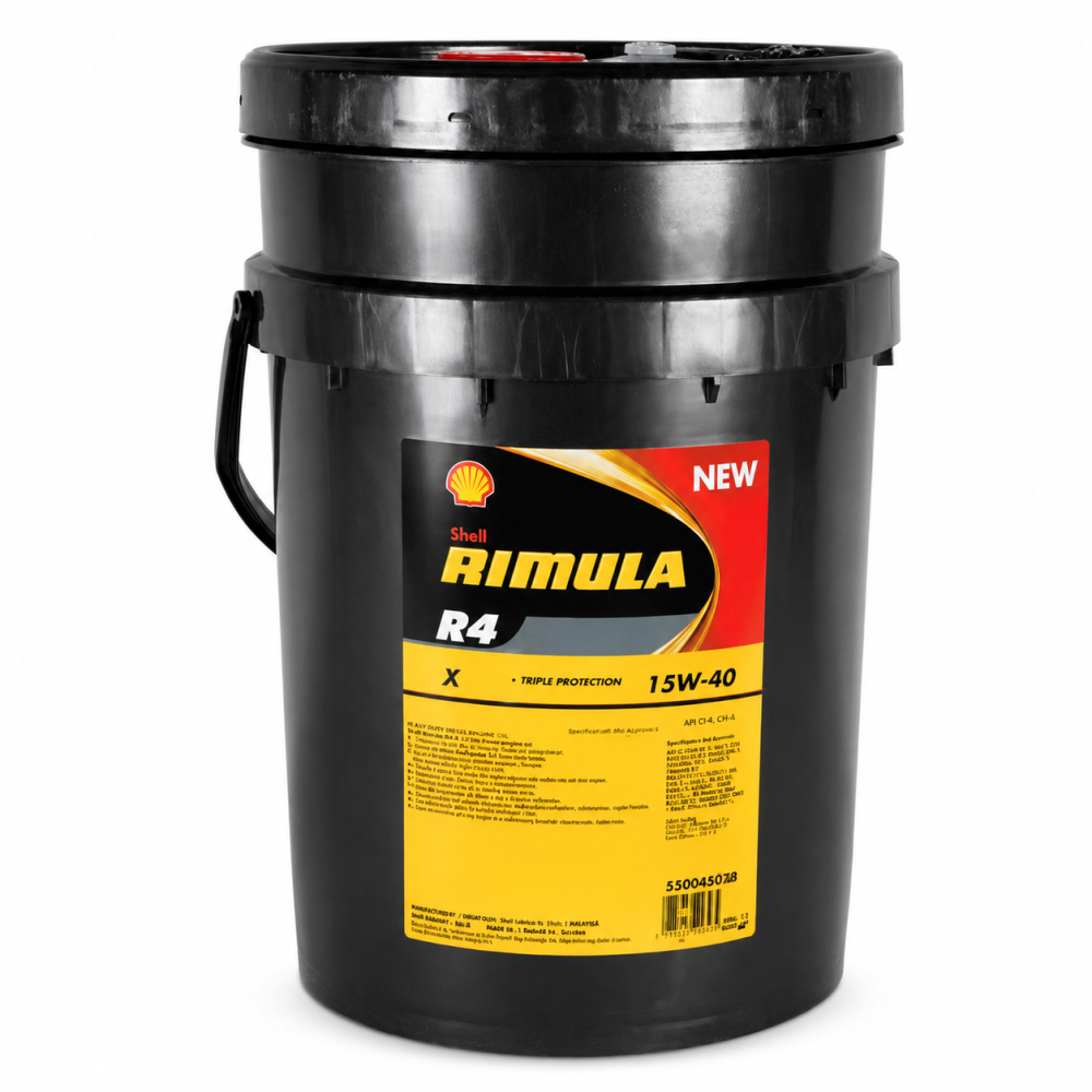 Olio SHELL RIMULA R4X 15w40   fusto da 20 LT